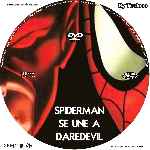carátula cd de Spider-man Se Une A Daredevil - Custom