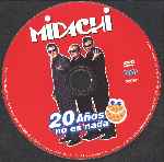 carátula cd de Midachi - 20 Anos No Es Nada - Region 4