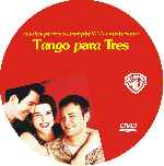 cartula cd de Tango Para Tres - Custom