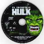 carátula cd de El Increible Hulk - 1982 - Region 1-4