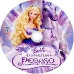 carátula cd de Barbie Y La Magia Del Pegaso - Custom