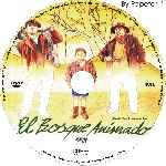 carátula cd de El Bosque Animado - 1987 - Custom