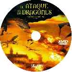 carátula cd de El Ataque De Los Dragones - Custom - V2