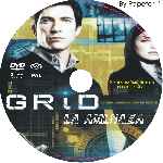 carátula cd de The Grid - La Amenaza - Custom