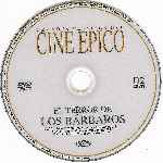 carátula cd de El Terror De Los Barbaros - Grandes Clasicos Del Cine Epico
