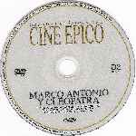 carátula cd de Marco Antonio Y Cleopatra - 1972 - Grandes Clasicos Del Cine Epico