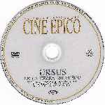 cartula cd de Ursus En La Tierra Del Fuego - Grandes Clasicos Del Cine Epico
