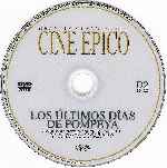 carátula cd de Los Ultimos Dias De Pompeya - 1959 - Grandes Clasicos Del Cine Epico