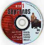 cartula cd de Los Soprano - Temporada 01 - Disco 01