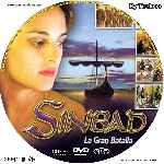 carátula cd de Sinbad - La Gran Batalla - Custom - V2
