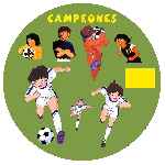 carátula cd de Campeones - Oliver Y Benji - Custom