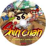 carátula cd de Shin Chan - El Pequeno Samurai - Custom