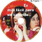 carátula cd de Es Mas Facil Para Un Camello - Custom - V2