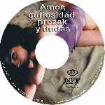 carátula cd de Amor Curiosidad Prozak Y Dudas - Custom - V2