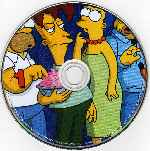 carátula cd de Los Simpson - Temporada 04 - Disco 01 - Region 4