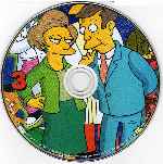 carátula cd de Los Simpson - Temporada 04 - Disco 03 - Region 1-4