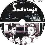 cartula cd de Sabotaje - 1942 - Custom