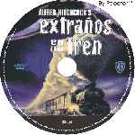 cartula cd de Extranos En Un Tren - Custom
