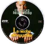 carátula cd de La Noche Del Cazador - 1991 - Estrellas De Hollywood