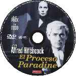 carátula cd de El Proceso Paradine - Alfred Hitchcoch