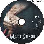 cartula cd de La Lista De Schindler - Disco 01 - Custom