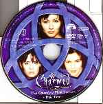 carátula cd de Charmed - Temporada 01 - Disco 05 - Region 4
