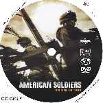 carátula cd de American Soldiers - Un Dia En Irak - Custom