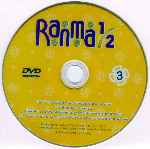 cartula cd de Ranma 1/2 - Volumen 03 - V2