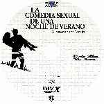 carátula cd de La Comedia Sexual De Una Noche De Verano - Custom