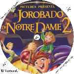 carátula cd de El Jorobado De Notre Dame 2 - Custom