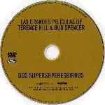 cartula cd de Dos Supersuperesbirros - Las Grandes Peliculas De Terence Hill Y Bud Spencer