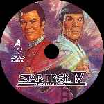 carátula cd de Star Trek Iv - Mision Salvar La Tierra - Custom - V2