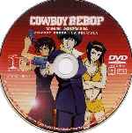 carátula cd de Cowboy Bebop - La Pelicula