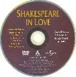 carátula cd de Shakespeare In Love - Shakespeare Enamorado