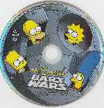 carátula cd de Los Simpson Clasicos - Bart Wars