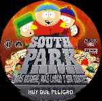 carátula cd de South Park - MÃ¡s Grande MÃ¡s Largo Y Sin Cortes - Custom