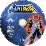 cartula cd de Saint Seiya - Los Caballeros Del Zodiaco - Dvd 04