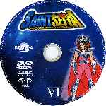 cartula cd de Saint Seiya - Los Caballeros Del Zodiaco - Dvd 06