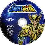 carátula cd de Saint Seiya - Los Caballeros Del Zodiaco - Dvd 14