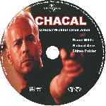 carátula cd de The Jackal - Chacal - Custom