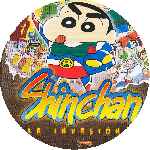 cartula cd de Shin Chan - La Invasion - Custom