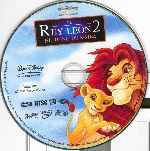 carátula cd de El Rey Leon 2 - El Reino De Simba - Region 1-4