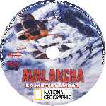 cartula cd de National Geographic - Avalancha - La Muerte Blanca - Custom
