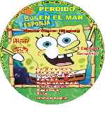 carátula cd de Bob Esponja - Perdido En El Mar - Custom