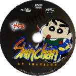 cartula cd de Shinchan - La Invasion