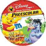 carátula cd de Winnie The Pooh - Preescolar Aprendizaje - Custom