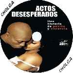 carátula cd de Actos Desesperados