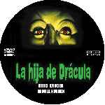 carátula cd de La Hija De Dracula - Custom