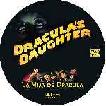 carátula cd de La Hija De Dracula - Custom - V2