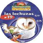carátula cd de El Maravilloso Mundo De Los Animales - Volumen 19 - Las Lechuzas - Custom